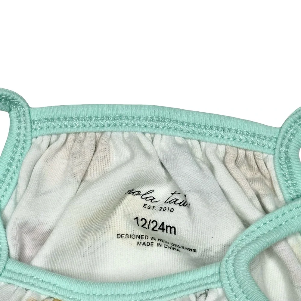 Nola Tawk Let's Shell-ebrate‎ Shoulder-Tie Onesie